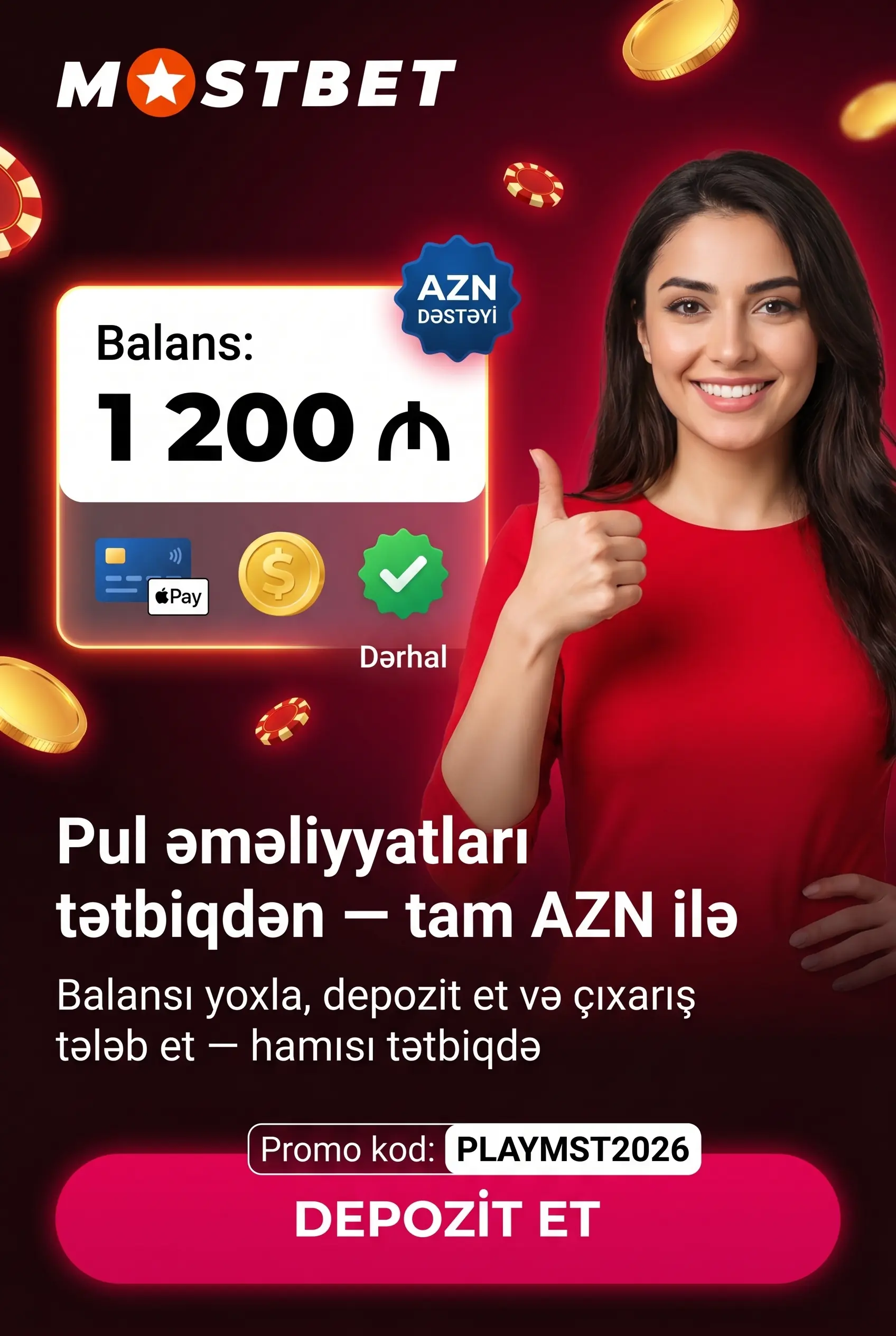 Mostbet Tətbiqində Maliyyə Əməliyyatları