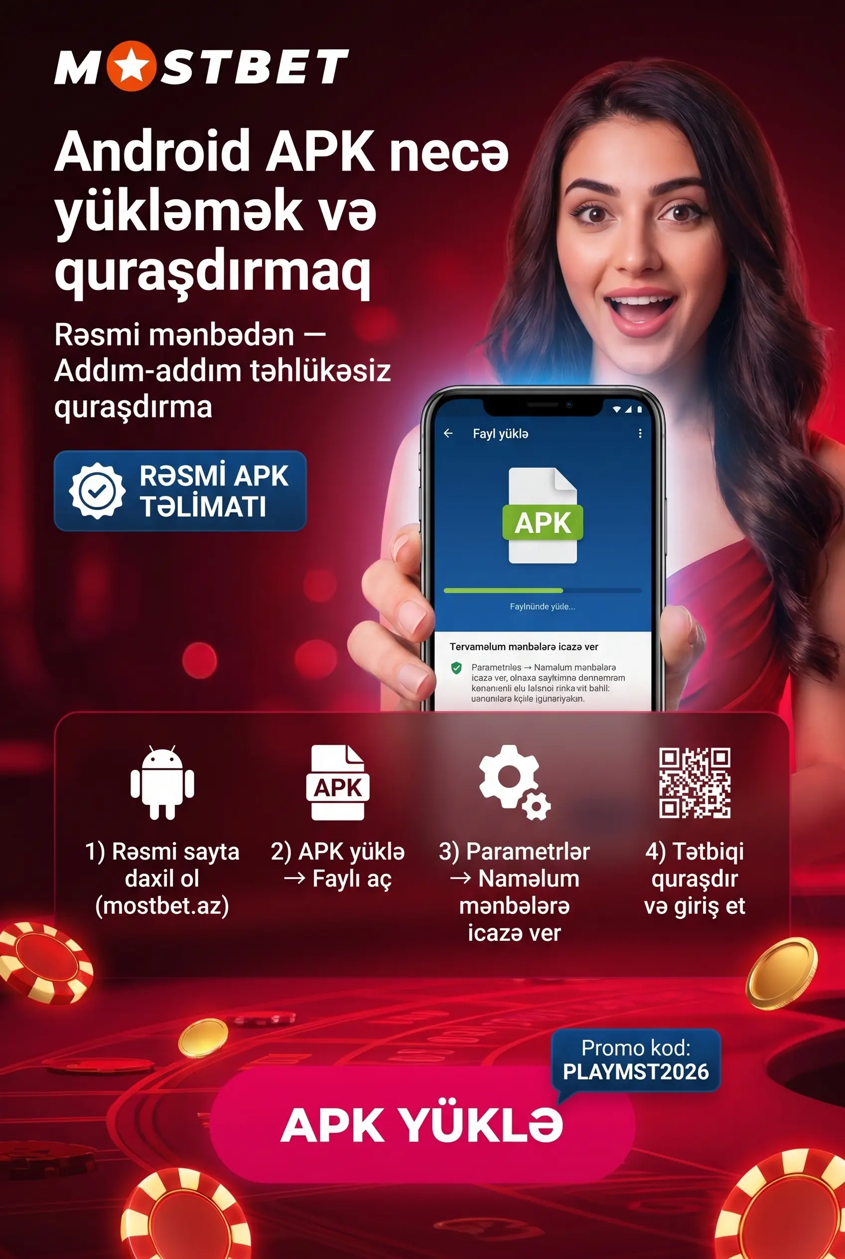 Mostbet APK Android-ə Necə Yüklənir