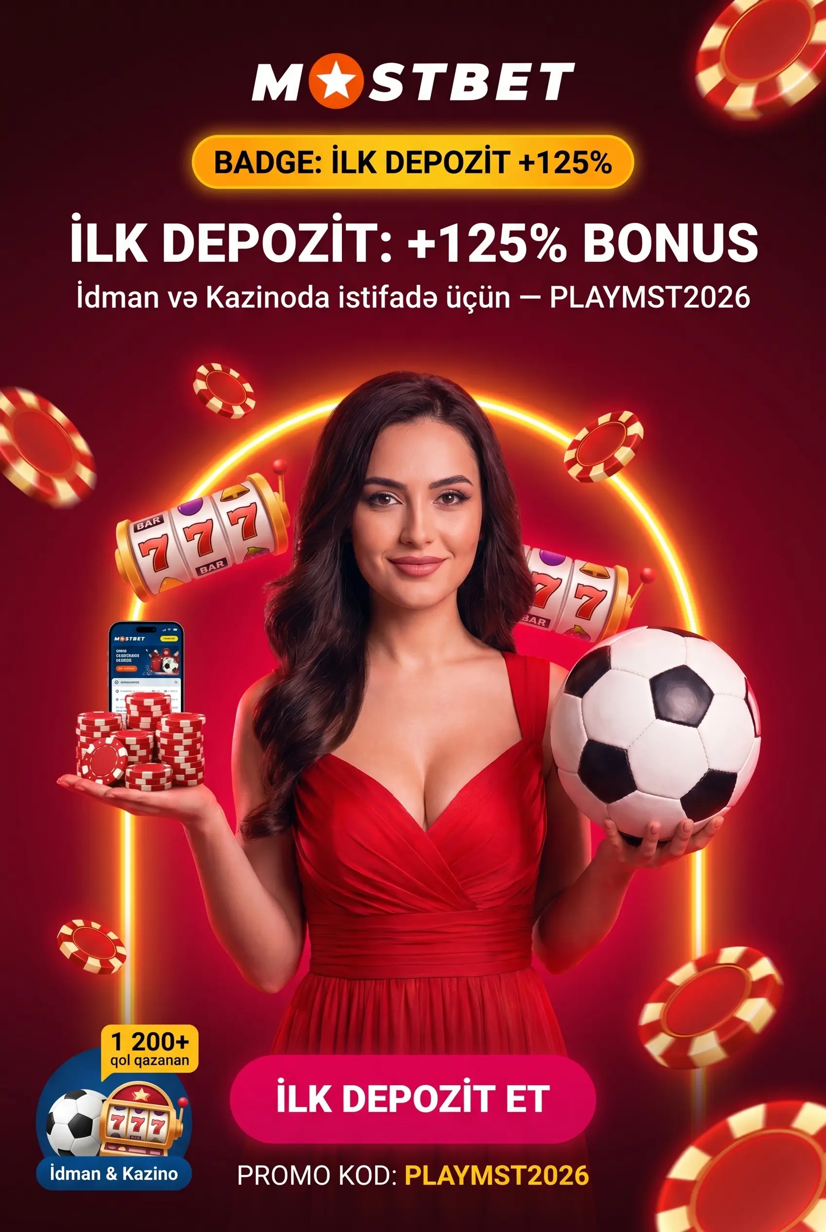Xoş gəldin bonusu ilk depozit təklifi