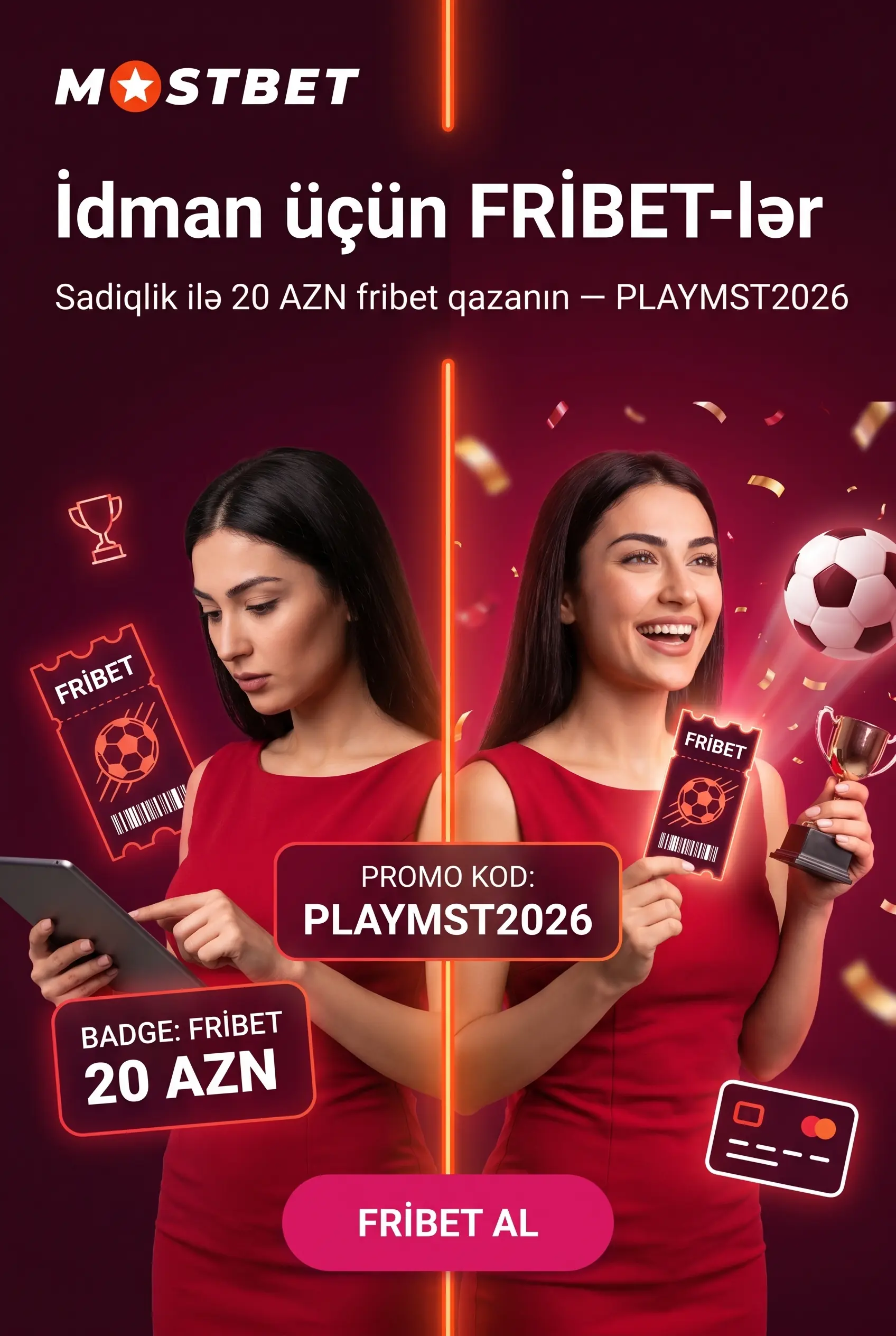 İdman mərcləri üçün fribetlər