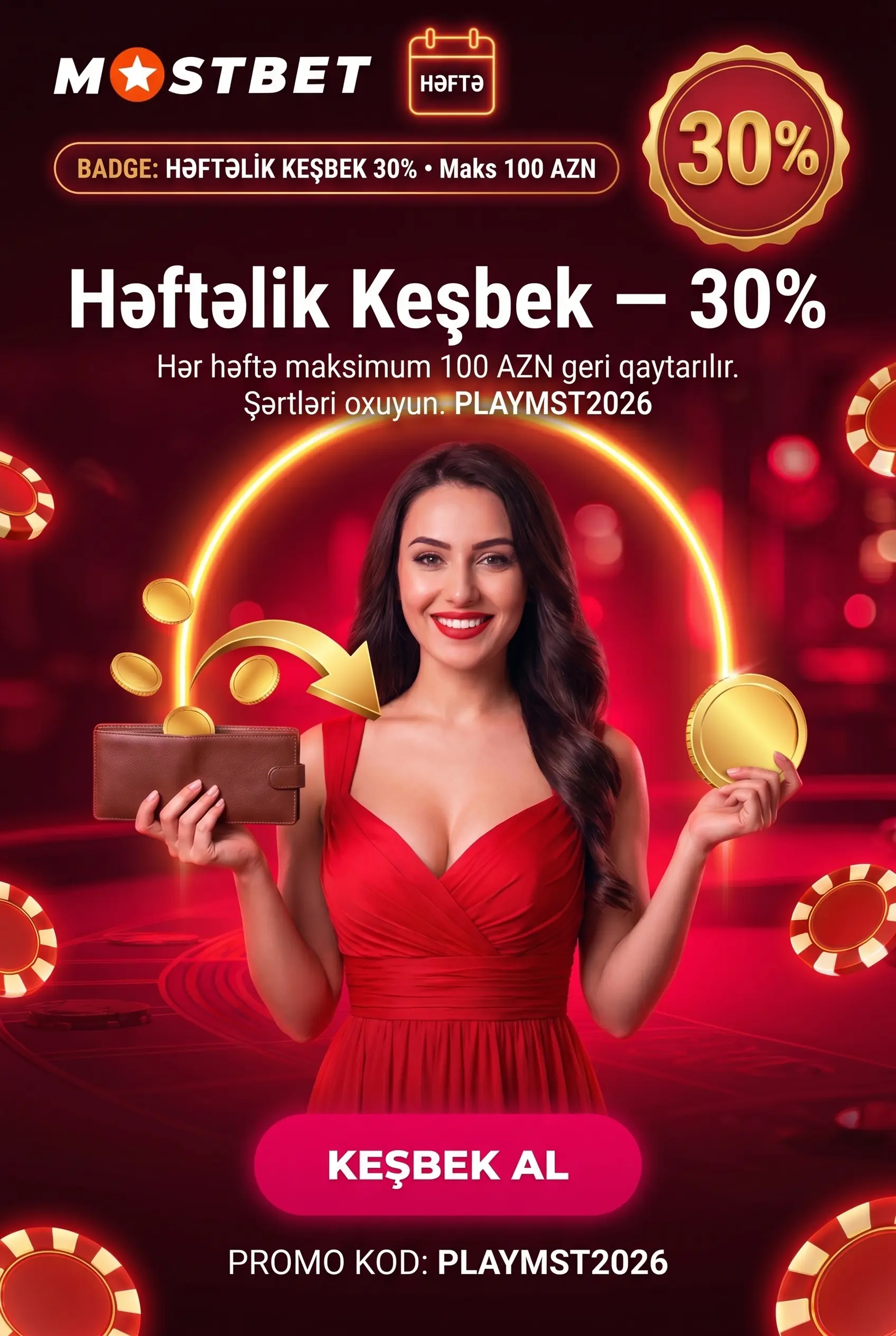 Keşbek və həftəlik promosyonlar