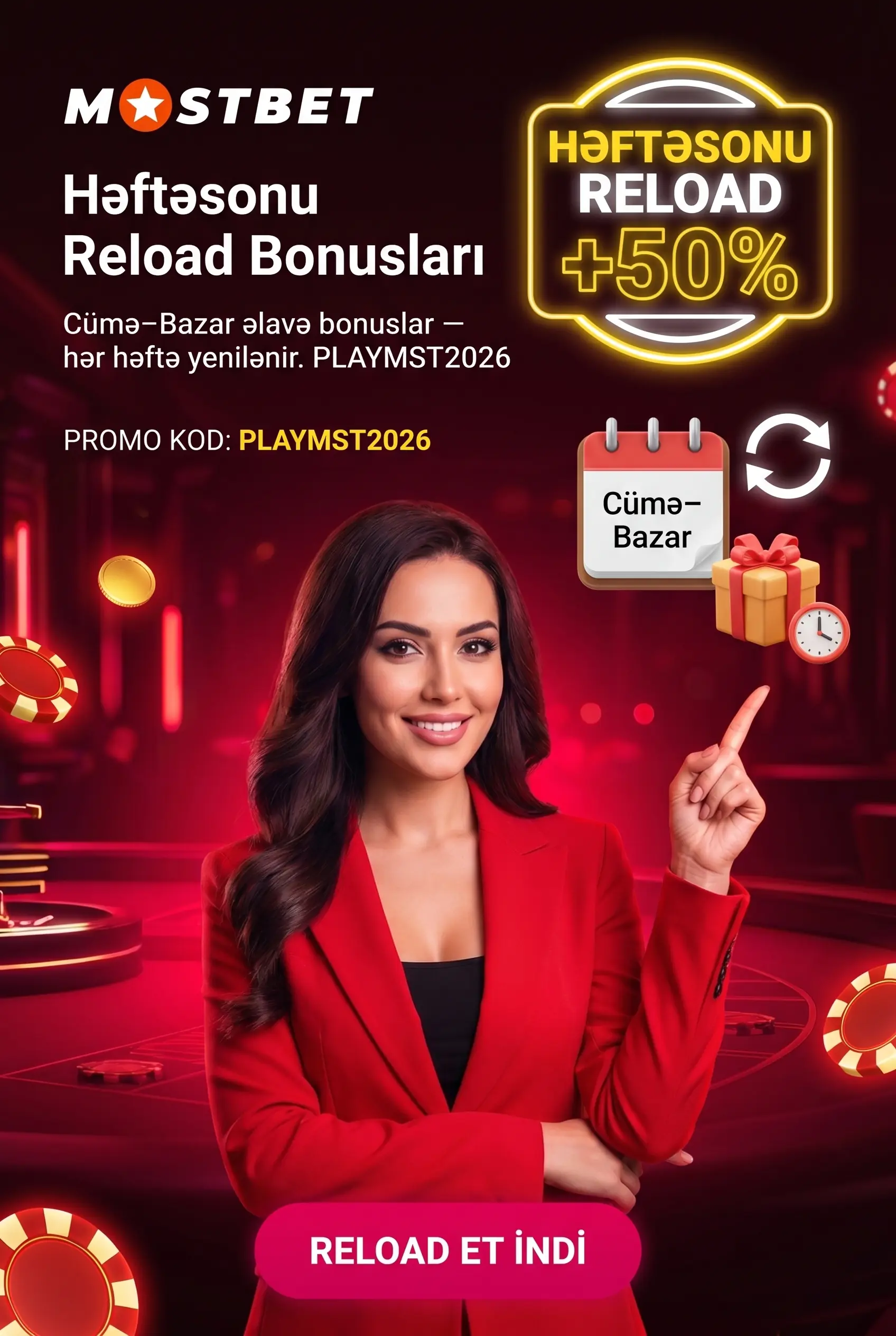 Reload və həftəsonu kampaniyaları