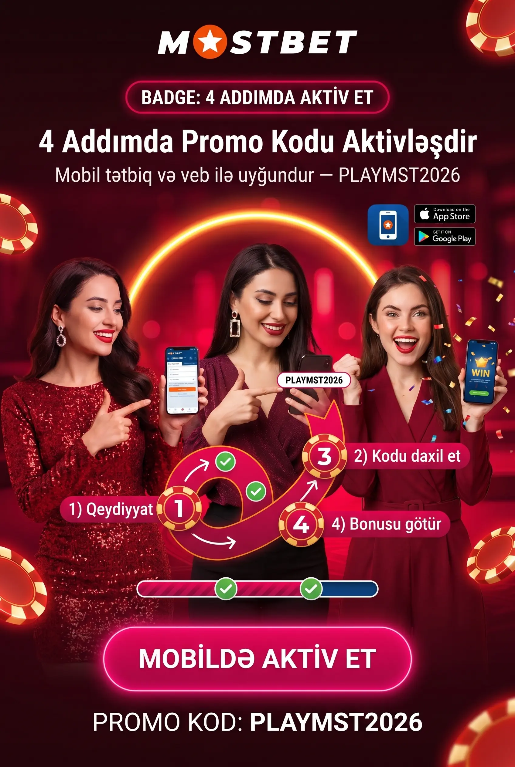 Promo kodu necə aktivləşdirmək olar